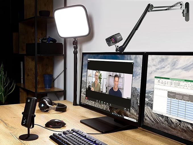Facecam Webcam Wall Mount Stand Holder for Elgato facecam MK.2, facecam pro, facecam webcams