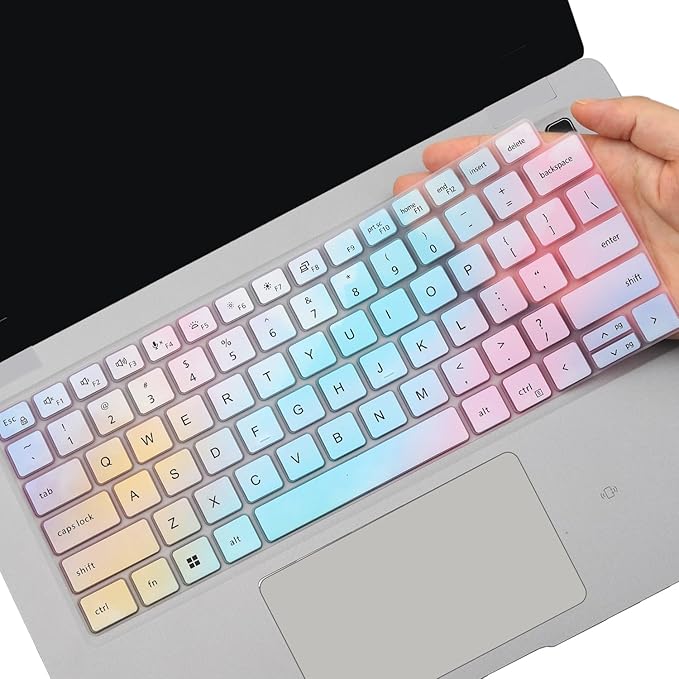 Keyboard Cover Skin for Dell Latitude 3440 3450 5450 5440 5430 5431 5420 14", Latitude 14" 7450 7440 7430 7420 7410 9420 9430, Latitude 16" 7650 7640, Latitude 9520 9510 7520 15.6" 2025-2022-CY