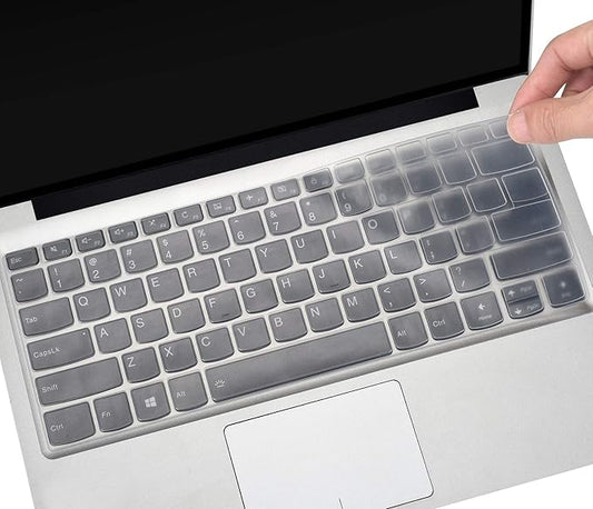 Keyboard Cover Skin for Lenovo Ideapad Flex 5i 14" 2 in 1 Laptop/Yoga 7i 5i 14/ Flex 5 5g 14" 2-in-1 Laptop/Flex 5 14IIL05 14 /Idepad S540 14/ ThinkBook 14 Gen 2 Gen 4/ThinkBook 14s Yoga- Clear