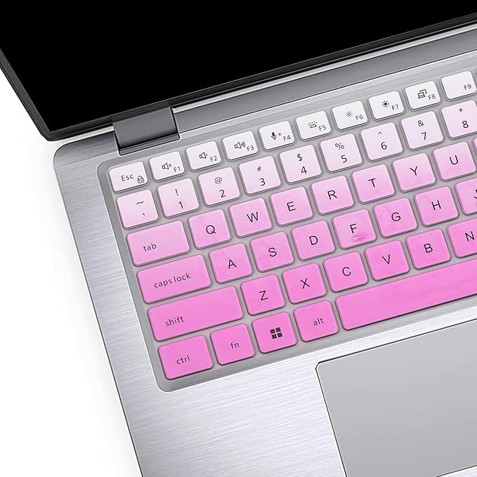 Keyboard Cover for Dell Latitude 14" 3450 3440 5450 5440 5430 5431 5420 7450 7440 7430 7420 7410, Dell Latitude 14" 9420 9430, Latitude 16 7650 7640, Latitude 9520 9510 7520 15.6"-Ombrepurple