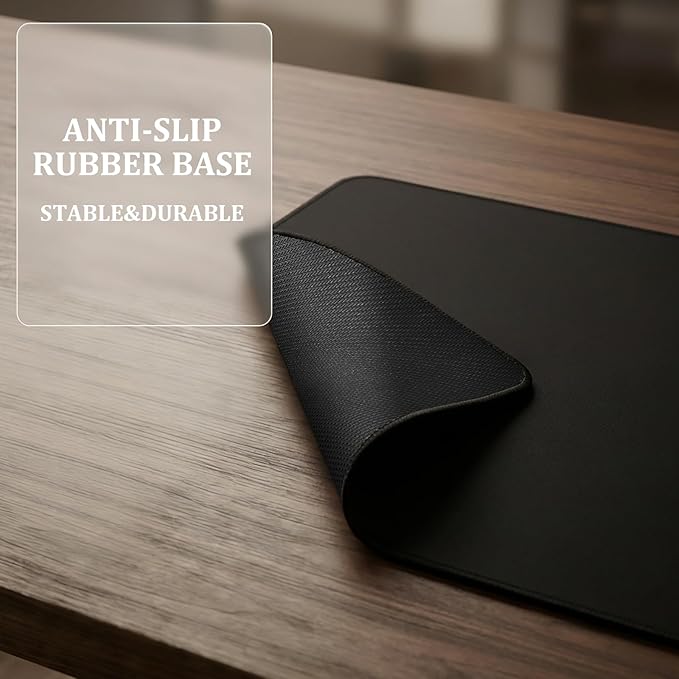 Bouclel Non-Slip Rubber Base Mouse Pads with Anti-Fray Stitched Edges,9.84x11.81 in for Computer & Office Mouse Mat for Laptop,