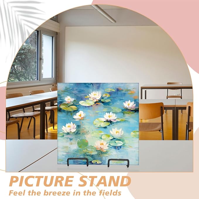 Kenning 24 Pack Adjustable Plate Stands for Display 7.1 Inch Black Metal Foldable Easel Book Display Stands Bulk Decorative Plate Holders for Platter Frame Photo Tabletop Art(Four Corners)