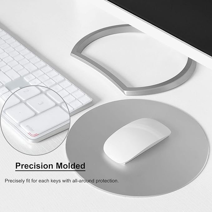 Silicone Keyboard Cover Skin for Apple Magic Keyboard with Numeric Keypad MQ052LL/A (A1843) US Layout Ultra Thin Protector Skin Accessories Transparent