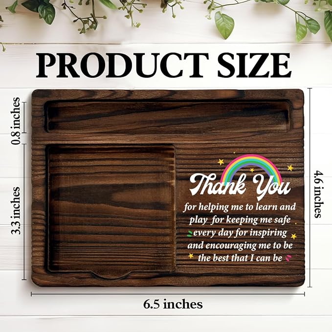 Thank You Gifts for Women Men, Appreciation Gifts for Colleagues Boss Leader Nurse Teacher Social Worker Coach, Thank You Gift Sticky Note Holder for Office Cubicle Desk Decor