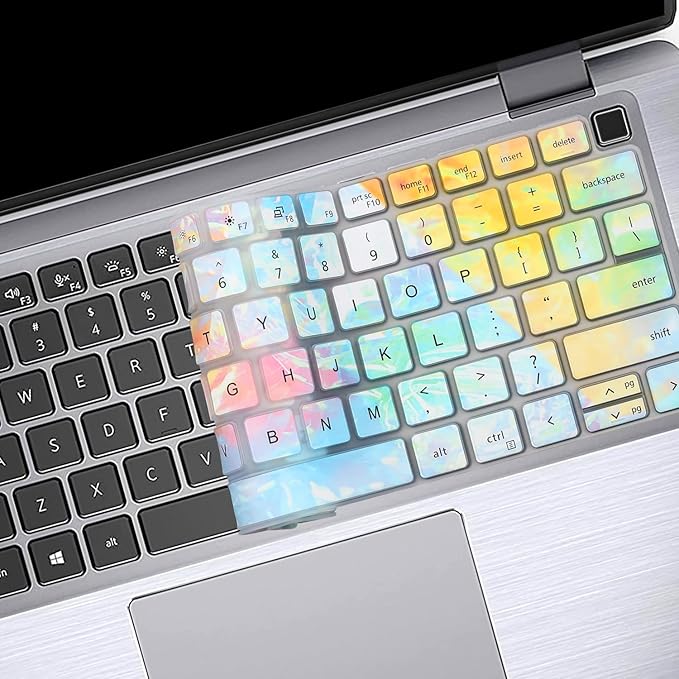 Keyboard Cover Skin for Dell Latitude 7650 7640 7520 9510 9520 9420 9430 14" 15.6" 16", Latitude 14" 7450 7440 7430 7420 7410, Latitude 3440 5440 5430 5431 5420 14" Keyboard Protective Cover