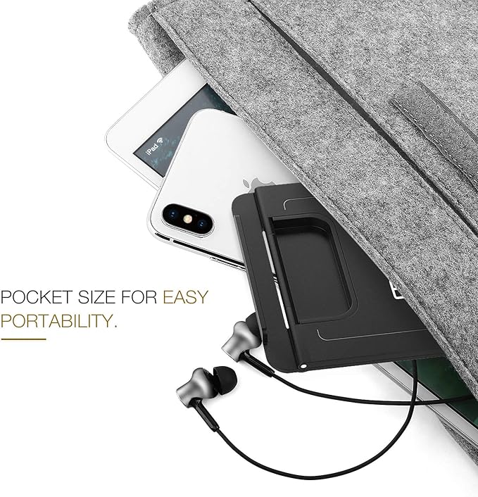 MoKo Phone/Tablet Stand, Foldable Desktop Holder Fit with iPhone 11 Pro Max/11 Pro/11, iPhone Xs/Xs Max/Xr, iPhone SE, iPad Pro 11, 10.2 (8th Gen), Air 4 10.9, Air 3, Mini 5, Galaxy S20, Black (Large)