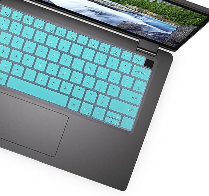 Keyboard Cover for Dell Latitude 14" 7450 7440 7430 7420 7410 3450 3440 5450 5440 5431 5430 5420, Latitude 15.6 7520 9510 9520, Latitude 9420 9430, Latitude 16 7650 7640 Keyboard Skin-HotBlue