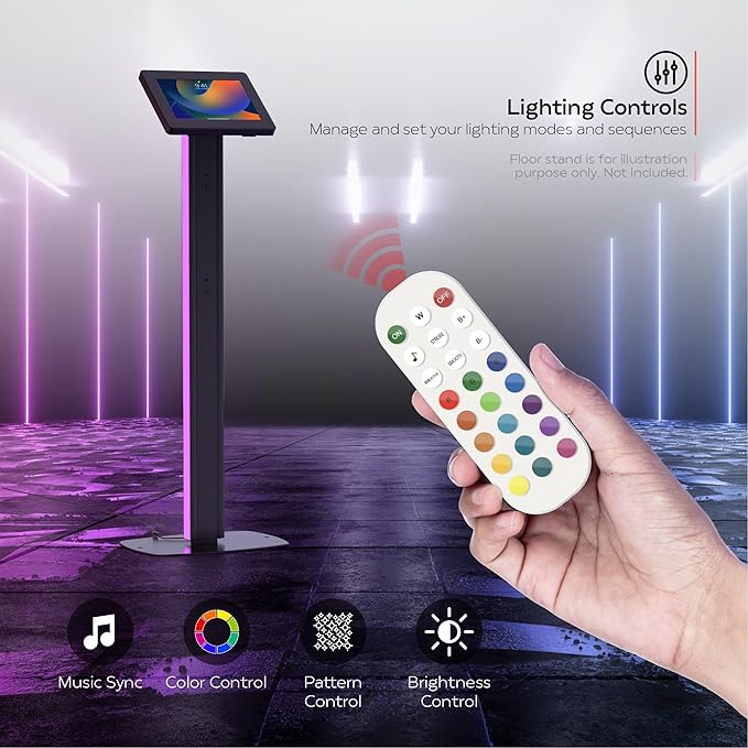 Add-On Stylish LED – CTA Add-On Digital LED Light for CTA Digital PAD-CHKB Floor Stand & Other CTA Products (ADD-LEDCHK)