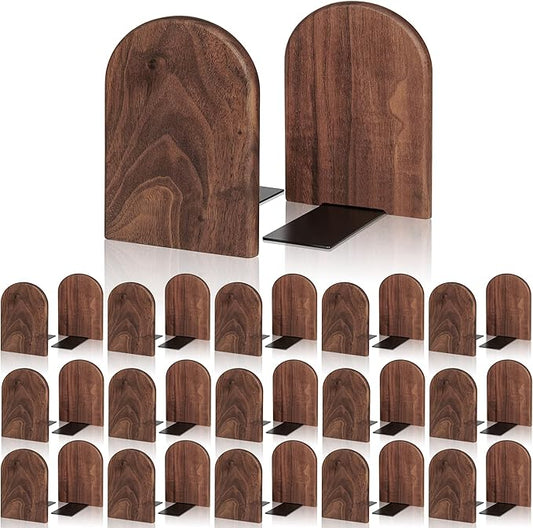Book Ends,Bookends Wood Book Ends Universal Economy Bookend (16, Large)