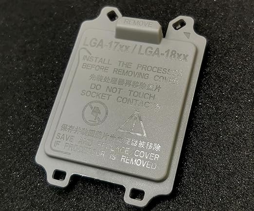 5Pcs Protective lid LGA17XX 18XX CPU Socket Protector Cover + 5Pcs CPU case Holder Protector Cover for LGA 1700 1800