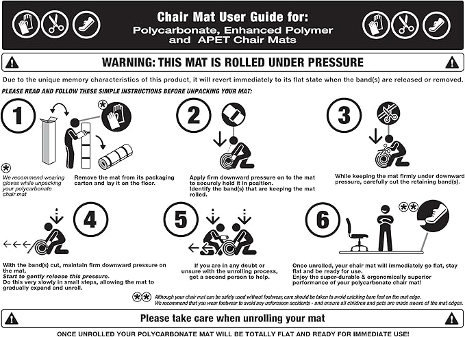 FLR1120023ER - Cleartex General Office Chair Mat