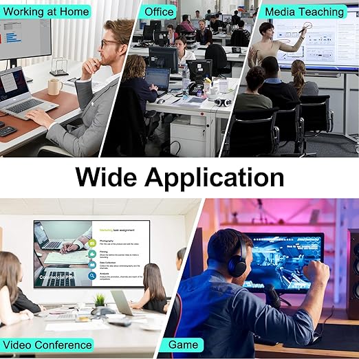 KVM Switch 2 Monitors 2 Computers 4K@60Hz,DP+HDMI USB3.0 Dual Monitor KVM Switches with 4 USB 3.0 Port,Wired Remote,USB3.0 Cables Included(4K60Hz 2 PC 2 Monitor KVM)