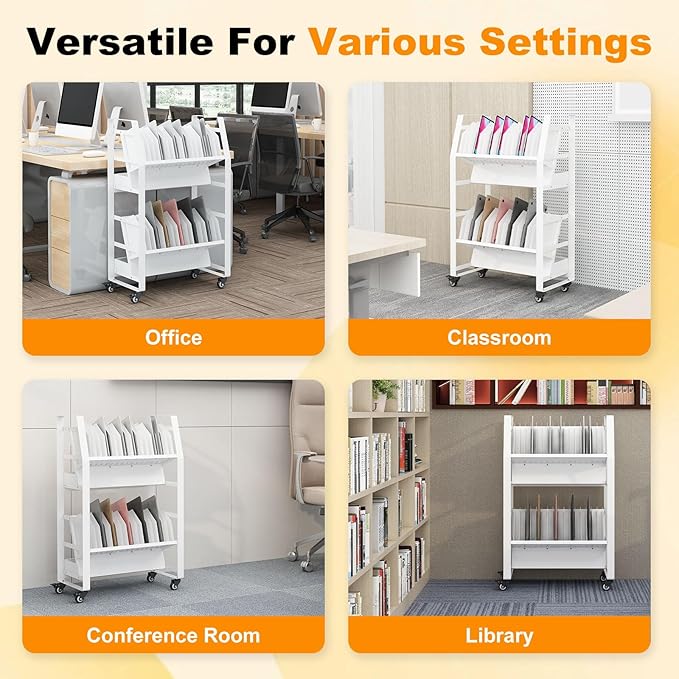 32 Device Mobile Charging Cart Universal Open Charging Station for Chromebooks iPads Laptops Tablets with Secure Storage Rack and Smooth Rolling Wheels
