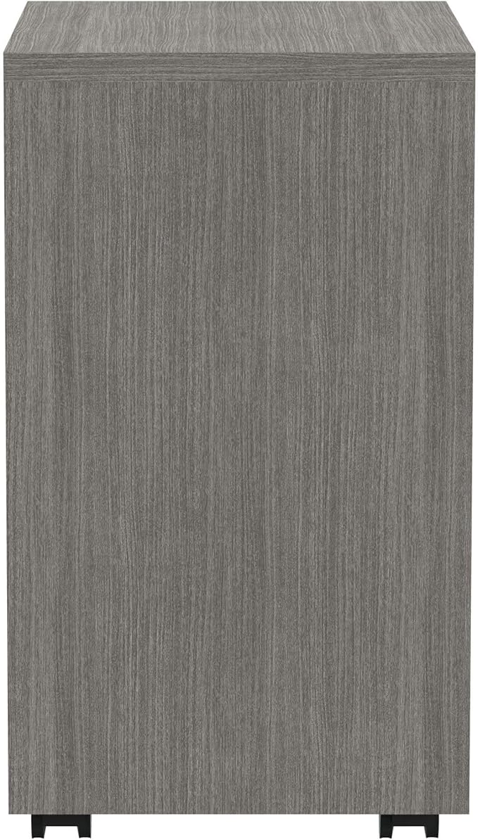 Alera Alera Valencia Series Mobile Pedestal File, Left/Right, 3-Drawer: Box/Box/File, Legal/Letter, Gray, 15.88 x 20.5 x 28.39