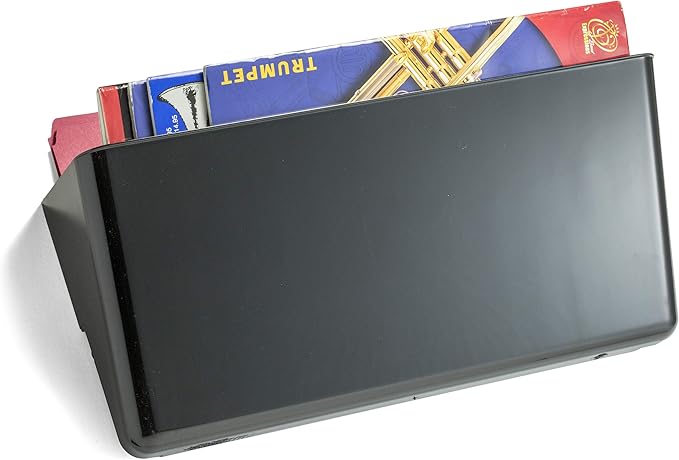 Officemate Wall File, Legal Size, Black (21442)
