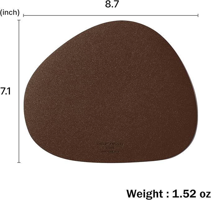 GREEDY FARMERS Mouse pad, Non-Slip Washable Waterproof Computer Mouse pad (Charley Chocolate)