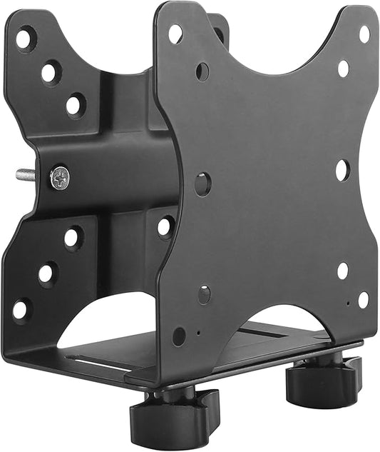 HumanCentric Thin Client Mount Bracket, Mount a Mini PC or Computer to a VESA Monitor Arm or Stand, Pole, or Under Desk or Surface, Devices with 0.65-2.55" in Depth for 75x75 and 100x100mm Patterns