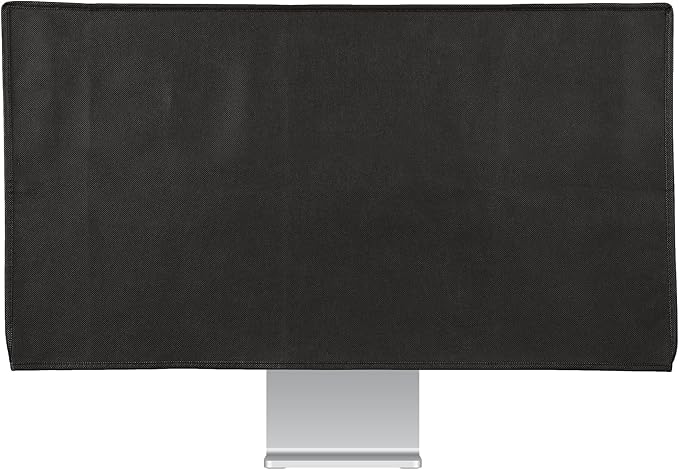 kwmobile Monitor Cover Compatible with 34-35" Monitor - Dust Cover Computer Screen Protector - Black