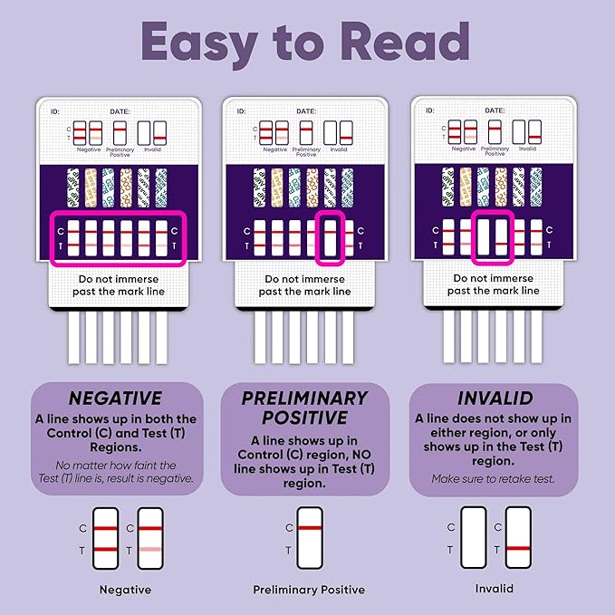 Prime Screen 12 Panel Multi Drug Urine Drug Test Card (AMP,BAR,BZO,COC,mAMP,MDMA,MOP/OPI 300,MTD,OXY,PCP,TCA,THC) - WDOA-7125 [100 Pack]