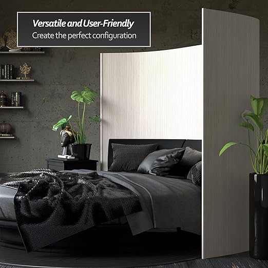 6 ft. Tall Bamboo Wave Screen - Rustic White