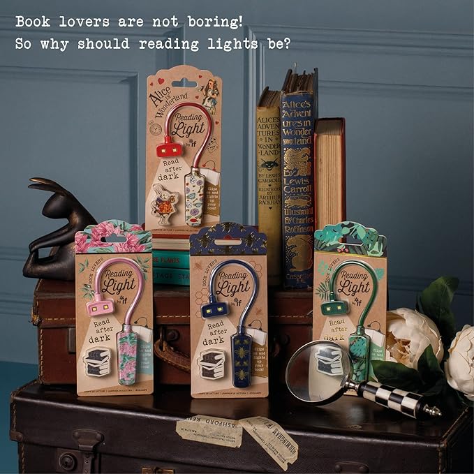 IF Book Lover's Reading Light - Alice, Red