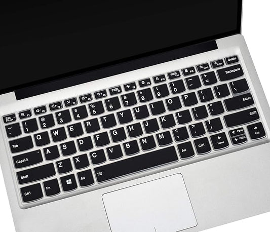 Keyboard Cover for Lenovo Yoga 7i 5i 2-in-1 14"/Flex 5 14" 2-in-1 Laptop/Flex 5 14"/ Idepad S540 14/ThinkBook 14 Gen 2,Keyboard Protector Skin for Lenovo Ideapad 5 14"-Black