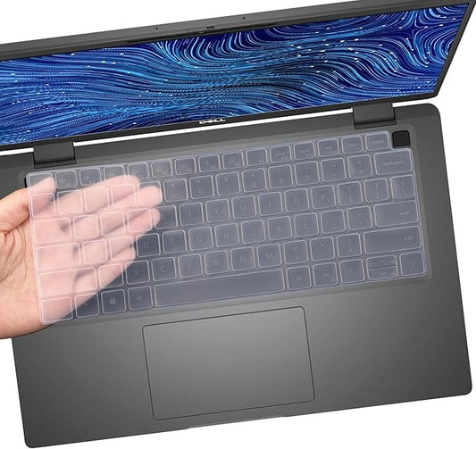 Keyboard Cover for Dell Latitude 3000 3340 13.3"(2023), Dell Latitude 5320 5330 5340 5350 13.3, Dell Latitude 7320 7330 7340 7350 13.3", Dell Latitude 7340 13.3" Laptop Keyboard Protective Skin-Clear