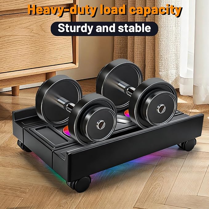 Tendak Adjustable Computer Tower Stand with Cooling Fan, Mobile CPU Holder Floor Stand with 4 Caster Wheels for Most PC Tower, Under Desk PC Holder for Office, Home and Classroom