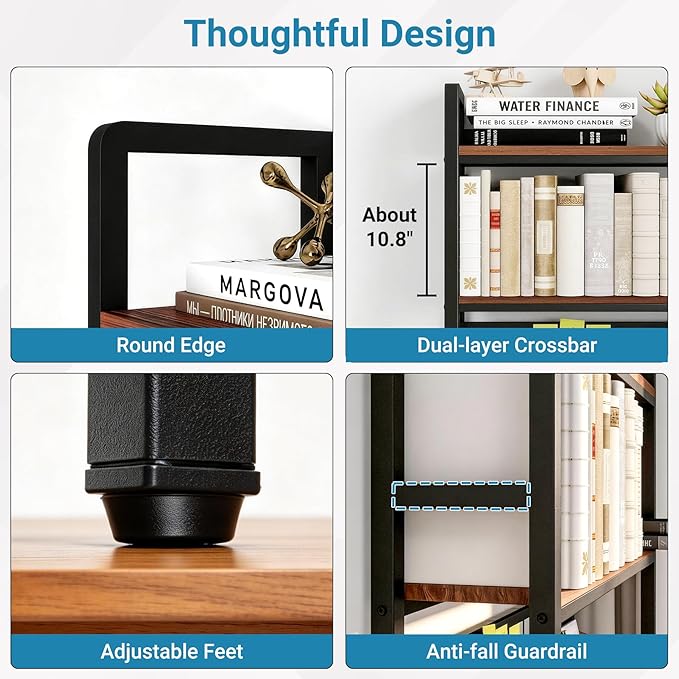 2 Tier Desktop Hutch Bookshelf, 39" Metal Dorm Desk Hutch with Grid Panel, Display Desk Shelf Bookcase Storage Organizer Rack for Dorm Home Office