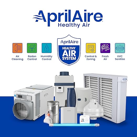 AprilAire 213 Replacement Filter for AprilAire Whole House Air Purifiers - MERV 13, Healthy Home Allergy, 20x25x4 Air Filter (Pack of 2)
