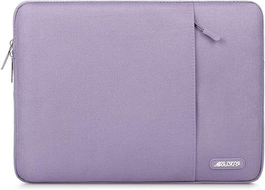 MOSISO Laptop Case 13 inch, Laptop Sleeve Compatible with MacBook Neo/Air/Pro 13 inch with A18/M5/M4/M3/M2/M1 Chip 2026-2016, Polyester Vertical Computer Sleeve Bag with Pocket, Purple