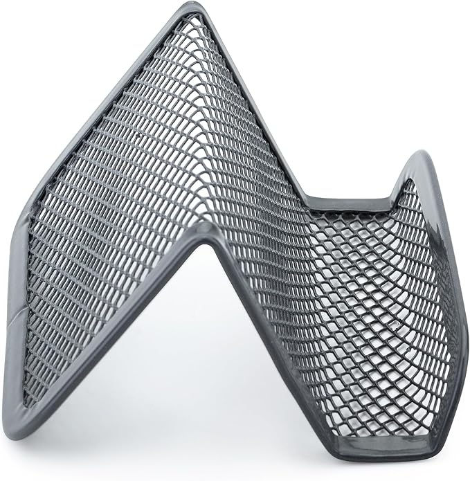 Mr. Pen- Metal Mesh Business Card Holders, 3 Pack, Gray, Durable Stainless Steel Card Stand for Desk, Office, and Business Use, Straight, Flat and Smooth Design