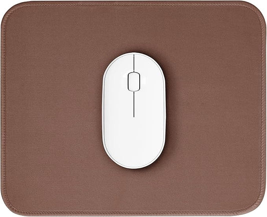 Brown Mouse Pad, 10.2 x 8.2Inch, Non-Slip Waterproof Rubber