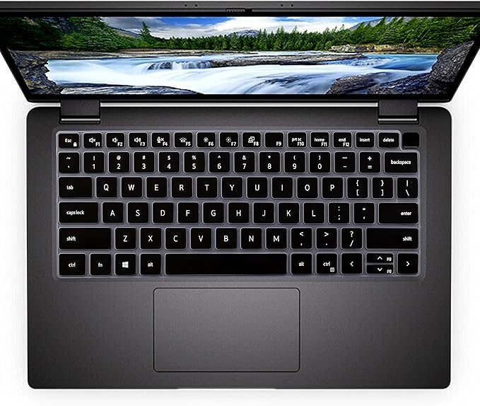Keyboard Cover Skin for Dell Latitude 14" 7450 7440 7430 7420 7410 /Dell Latitude 5420 5430 5431 5440 5450/Dell Latitude 9420 9430 9440,15.6" Dell Latitude 7520 9510 9520 Keyboard Skin (Black)