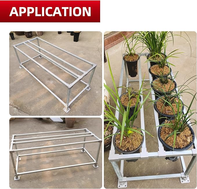 10Pack 3 Tee for 1 inch Square Tube, Aluminum Joint, Handrail Guardrail Fitting,Shelving,Plant stand, Storage rack Clamps