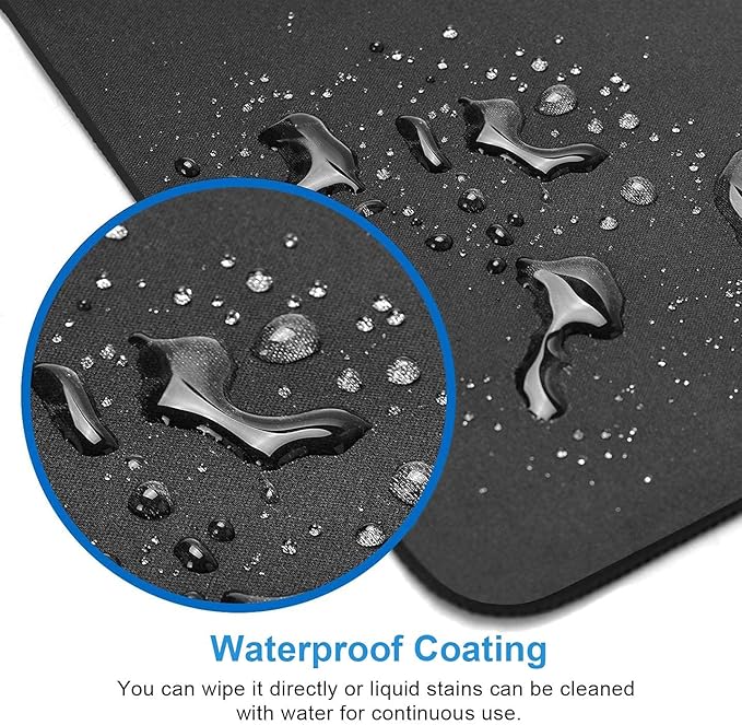 Galaxy Starry Sky Mouse Mat - Waterproof Non-Slip Laptop Mousepad, 9.5" x 7.9" x 0.12"