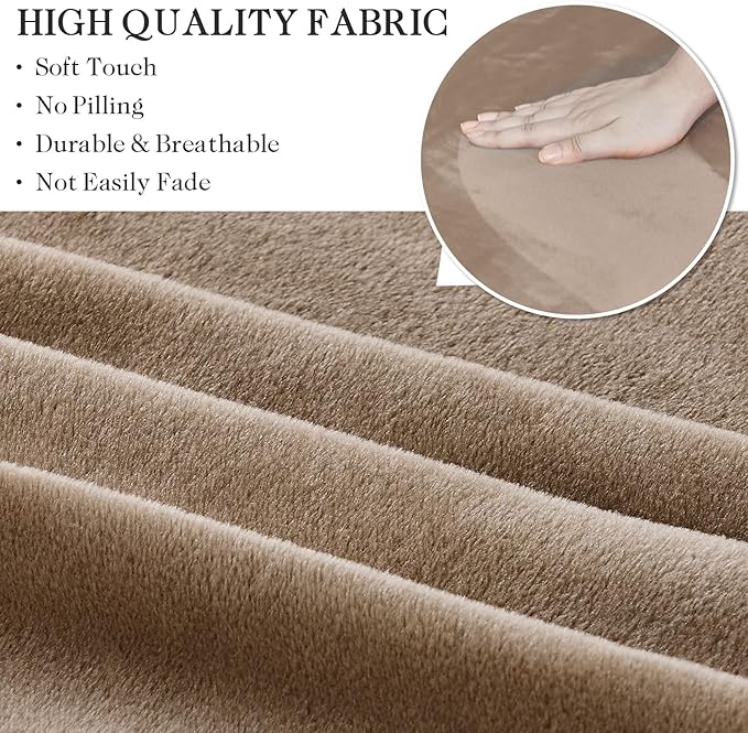NICEEC Criss Cross Chair Cover Armless Office Dorm Desk Chair Covers Vanity Chair Covers Computer Mid Back Wide Seat Chair Without Arms Protector Spandex Stretch Slipcover Coffee(No Chair Only Cover)