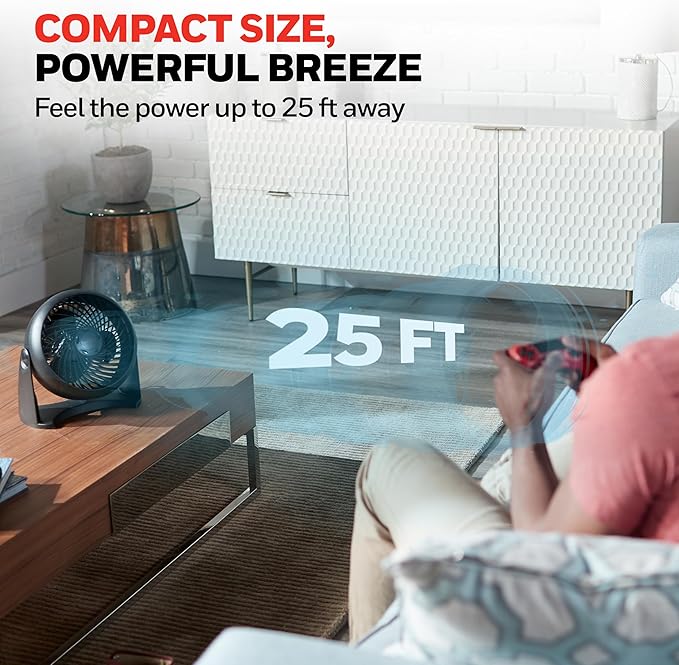 Honeywell HT-900 TurboForce Air Circulator Fan Black