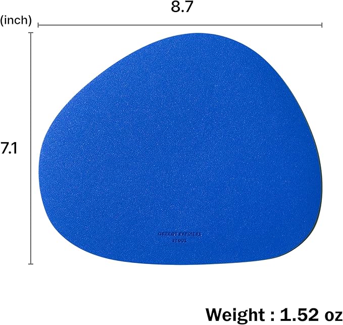 GREEDY FARMERS Mouse pad, Non-Slip Washable Waterproof Computer Mouse pad (Hawaii Blue)