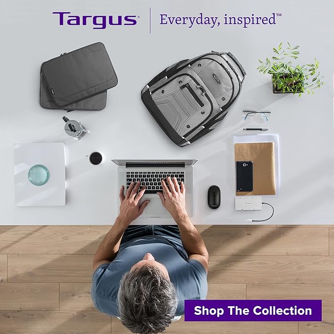 Targus USB C Docking Station Universal DV4K, USB C Laptop Docking Station Dual Monitor 2 HDMI, with Legacy Host Power Kit, Works w/Operating Systems Like Windows, Mac, Android, iOS (DOCK182USZ)