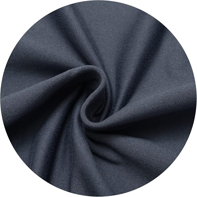 Separate Desk Office Chair Seat Covers - Universal Stretch Computer Chair Slipcover - 180GSM Washable Rotating Backrest Coverings & Cushion Protectors for Dogs, Cats, Pets, Dark Gray