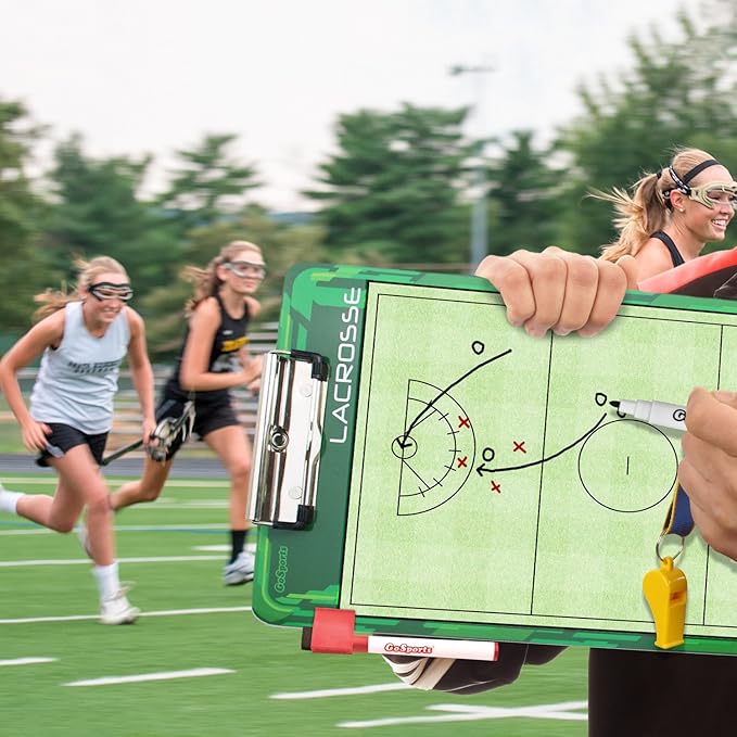 GoSports Premium Dry Erase Coaches Clipboards – Basketball, Baseball, Football, Soccer, Hockey, Volleyball, Lacrosse