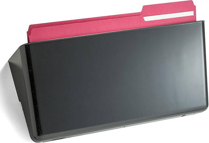 Officemate Wall File, Legal Size, Black (21442) (Pack of 4)