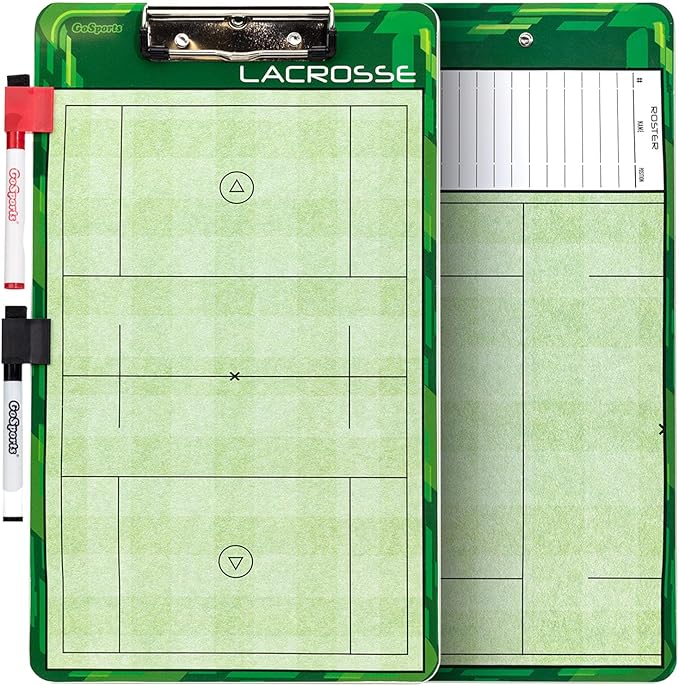 GoSports Premium Dry Erase Coaches Clipboards – Basketball, Baseball, Football, Soccer, Hockey, Volleyball, Lacrosse