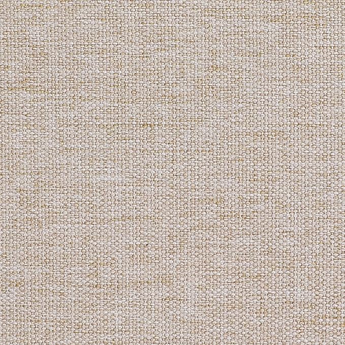 AAAAAcessories D-Shaped Chair Cushions, 2" Thick Dining Chair Pads with Ties and Removable, Machine-Washable Cover, 17" x 16", Set of 6, Oatmeal Beige