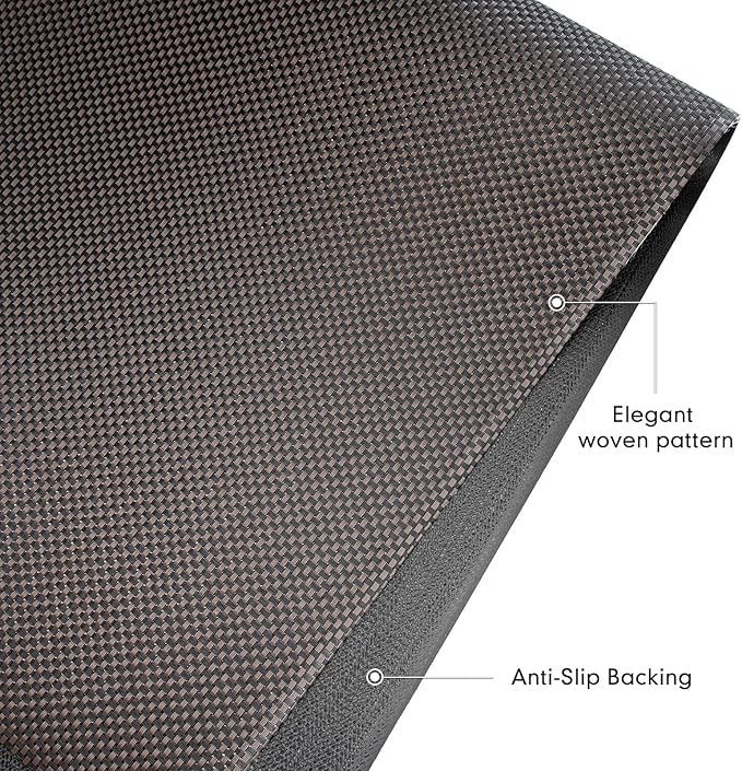 Sycoodeal Chair Mat, 48" x 60" Office Chair Mat for Hardwood and Tile Floor, Heavy Duty Floor Protector for Rolling Chairs, Non-Slip,Computer Mat for Home Office(Coffee)