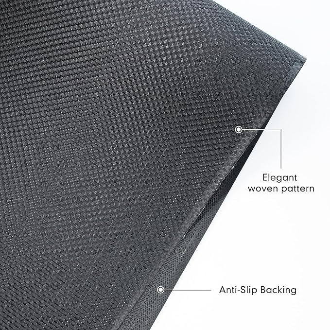 Sycoodeal Chair Mat,36" x 48" Office Chair Mat for Hardwood and Tile Floor, Heavy Duty Floor Protector for Rolling Chairs,Non-Slip,Computer Mat for Home Office(Black)