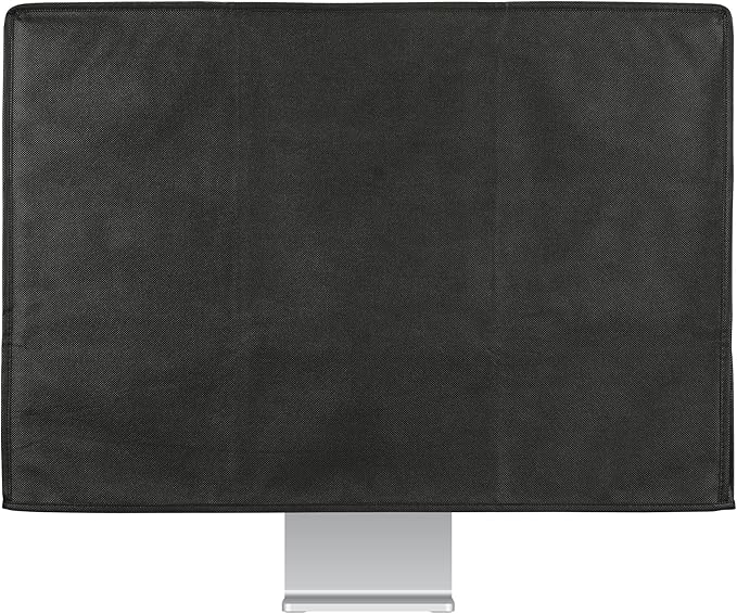 kwmobile Monitor Cover Compatible with 31-32" Monitor - Dust Cover Computer Screen Protector - Dark Grey
