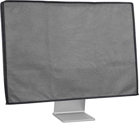 kwmobile Monitor Cover Compatible with Samsung Smart Monitor 32" (M8 / M7 / M5) - Dust Cover Computer Screen Protector - Light Grey
