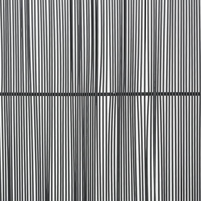 Christopher Knight Home Suho 1-Panel Iron Fireplace Screen with Vertical Bar Pattern, Durable Fire Spark Guard, Rectangular Fire Place Gate Protector for Living Room, 39" x 30", Black